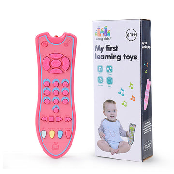 Interactive Toy Remote For Kids With Sound And Language Learning