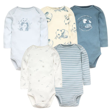 5-Piece Baby Bodysuits Set
