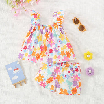 Beach Party Baby Girl Two-Piece Set