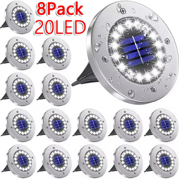 Solar Disk Lights Outdoor