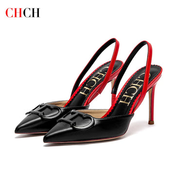 Sharp Tip Strappy Heels for Women