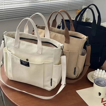 Urban Minimalist Canvas Tote