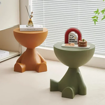 Modern Minimalist Bedside Circular Table