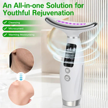7-in-1 Neck Beauty Instrument EMS Face Lifting