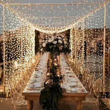 6M USB Curtain String Lights