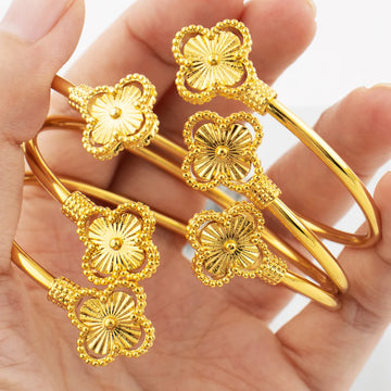 Classic Luxury Stainless Steel Clover Set