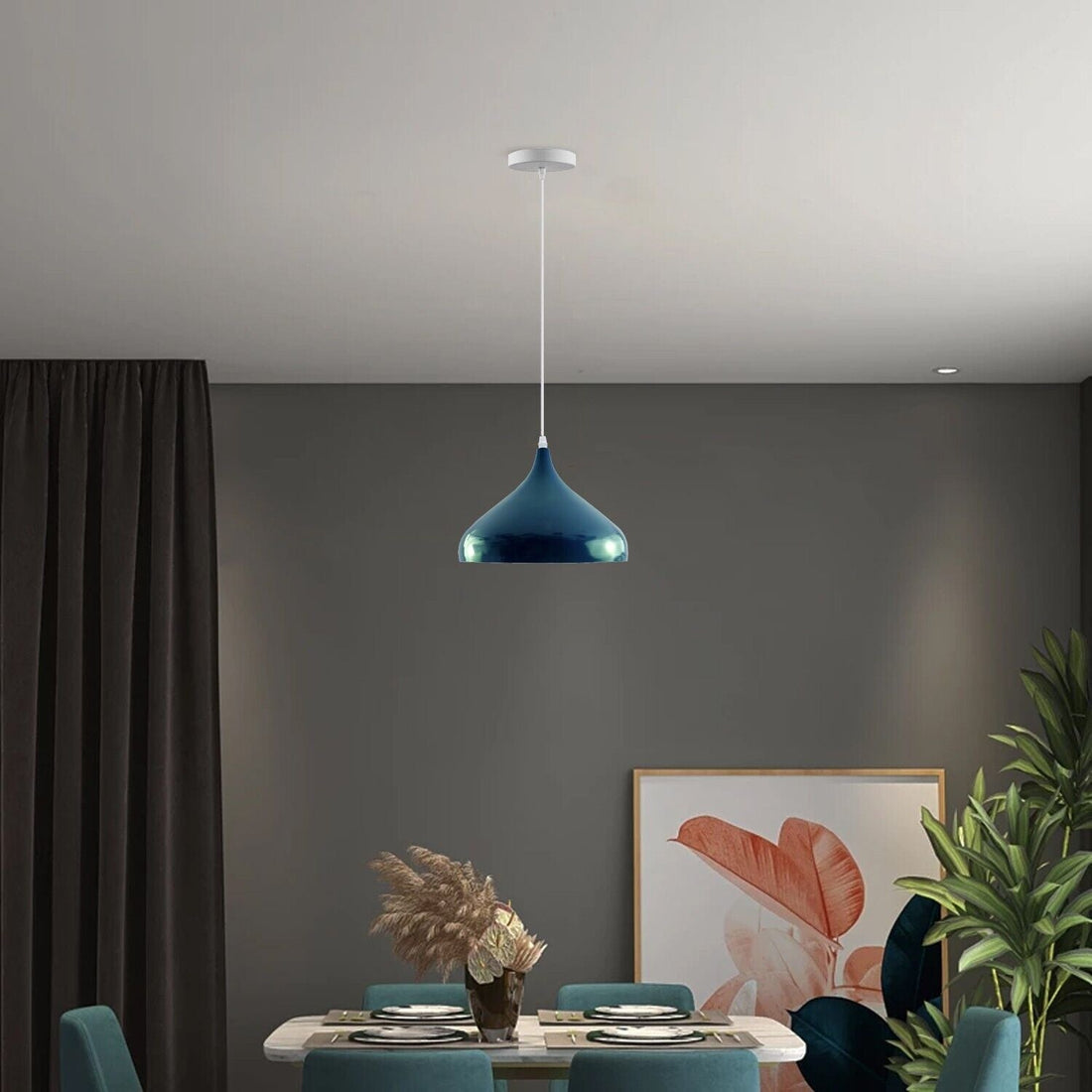 Blue Kitchen & Restaurant Pendant Lights ~3760