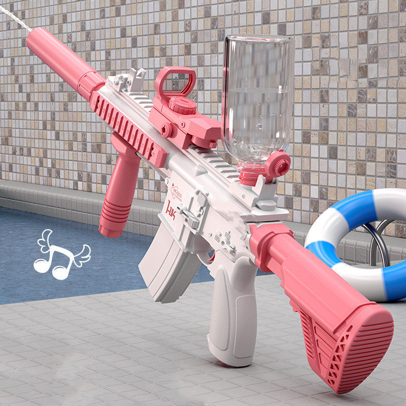 Rechargeable Auto Water Blaster Long-Distance Spray Fun Outdoor Toy