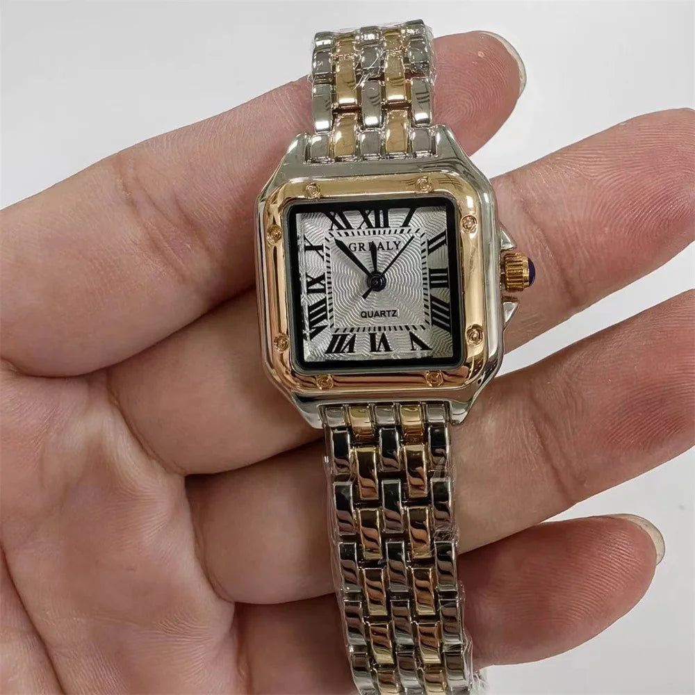 Women’s Fashion Square Dial Quartz Watch
