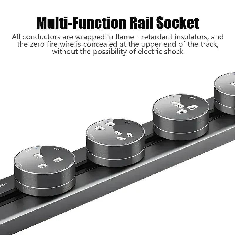 Smart Home Embedded Track Socket