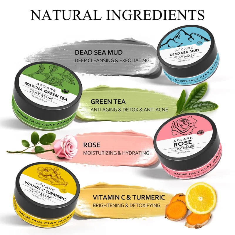Natural Mud Masks for Moisturizing