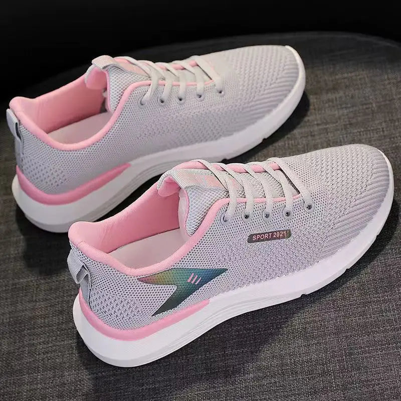 Green Platform Casual Chunky Sneakers