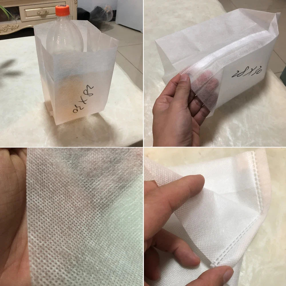 50PCS Biodegradable Plant Grow Bags