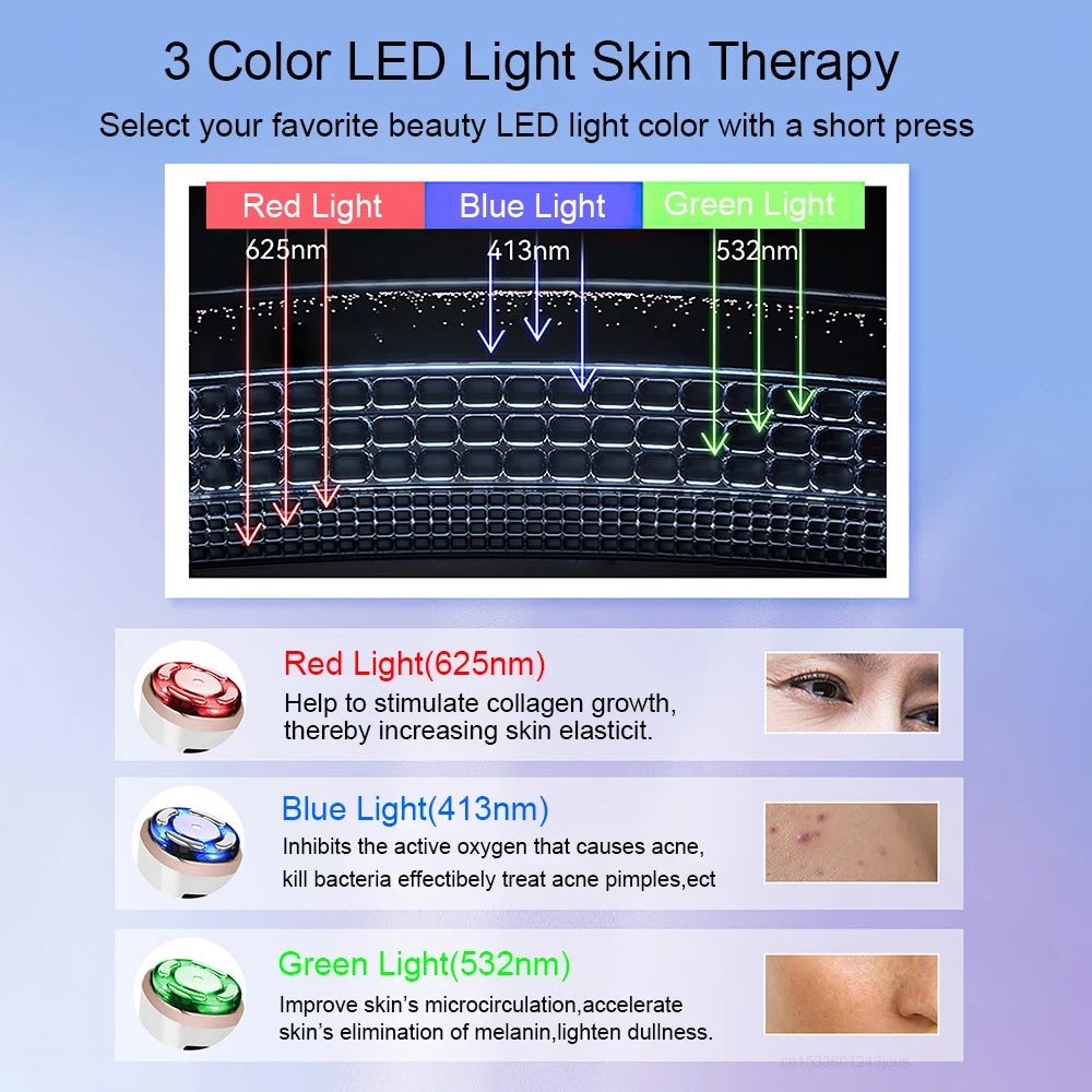 Face Lifting EMS Microcurrent Facial Massager
