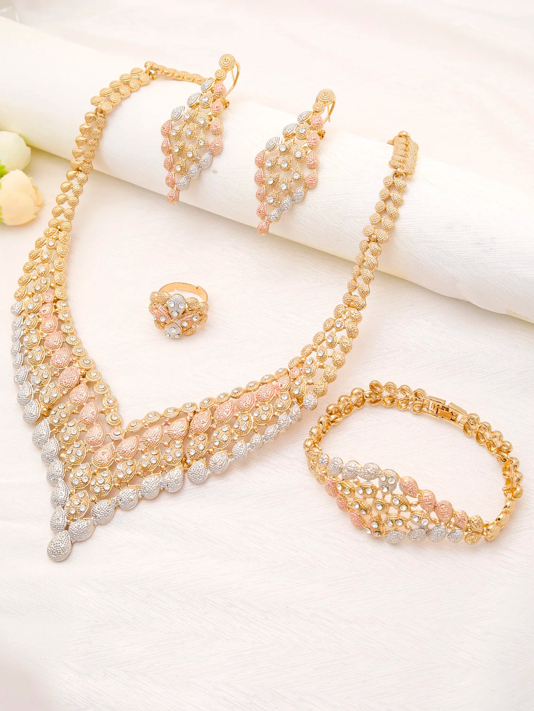 18K Gold Plated Multicolor Jewelry