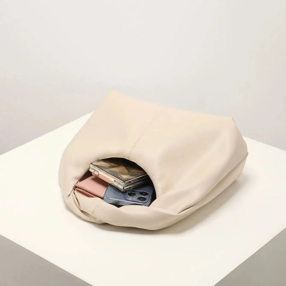 Stylish Twist Square Clutch Bag