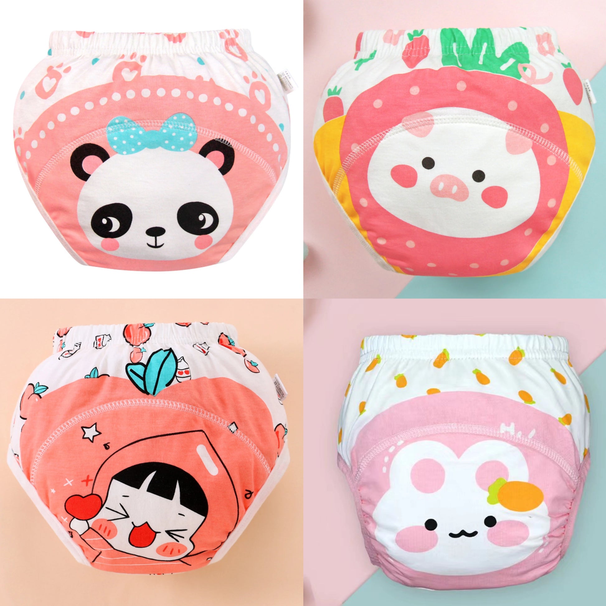 pink cute baby's pants