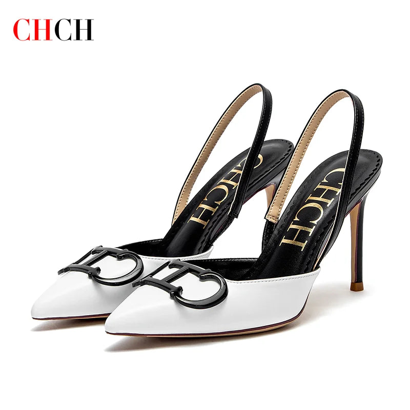 Sharp Tip Strappy Heels for Women