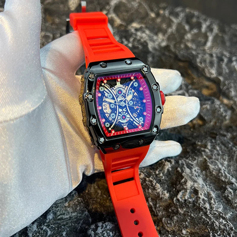 UTHAI L146 Fashion Tonneau Quartz Watch