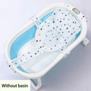 Adjustable Non-Slip Baby Bath Net Recliner Mat