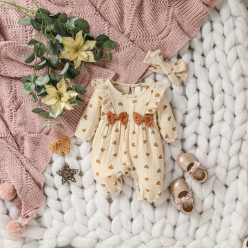 Long Sleeve Cotton Jumpsuit