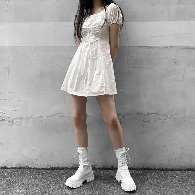 Platform Mid-Calf Chelsea Boots for Women