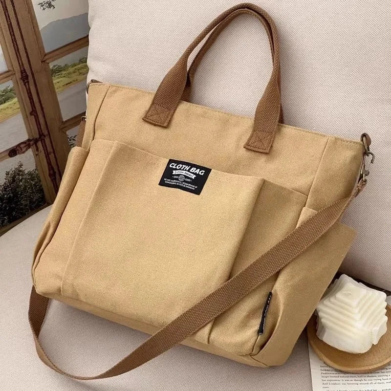Urban Minimalist Canvas Tote
