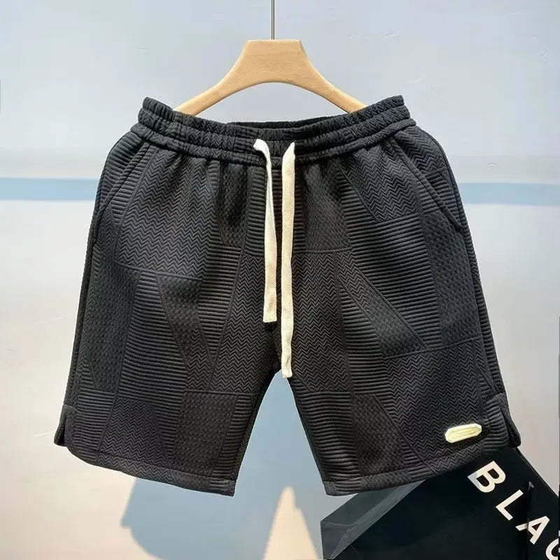 Men's Relaxed Fit Casual Drawstring Shorts