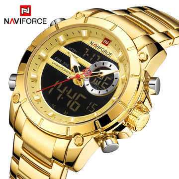 Men's Dual Display Quartz Watch