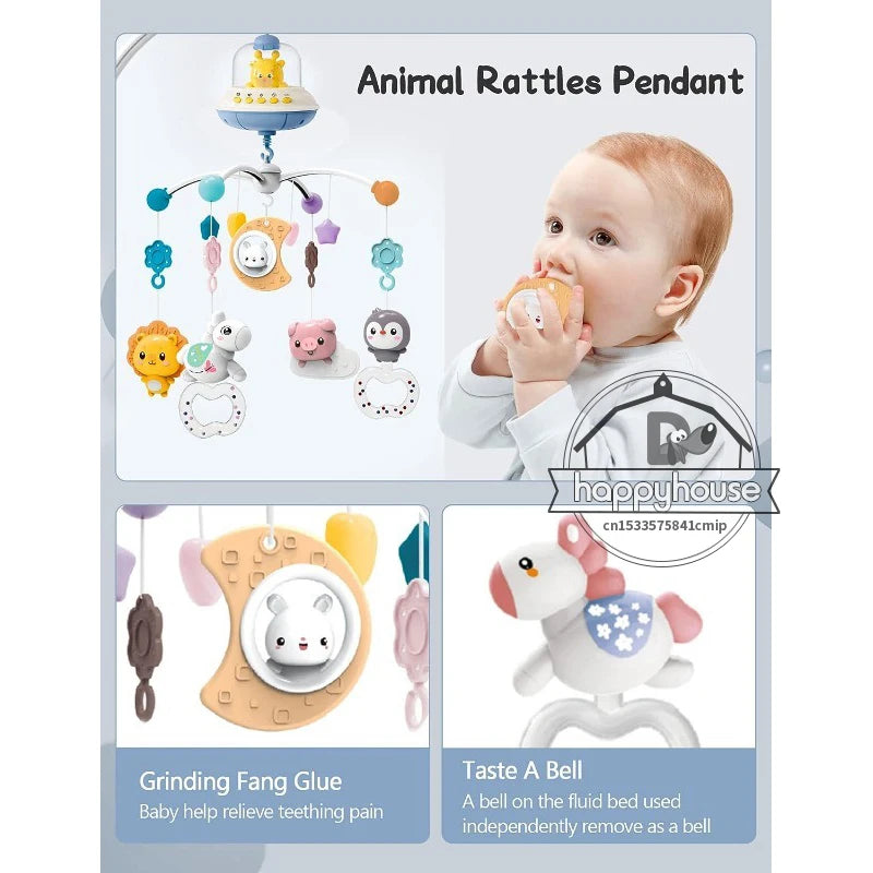 Remote-Control Crib Mobile with Music & Projection