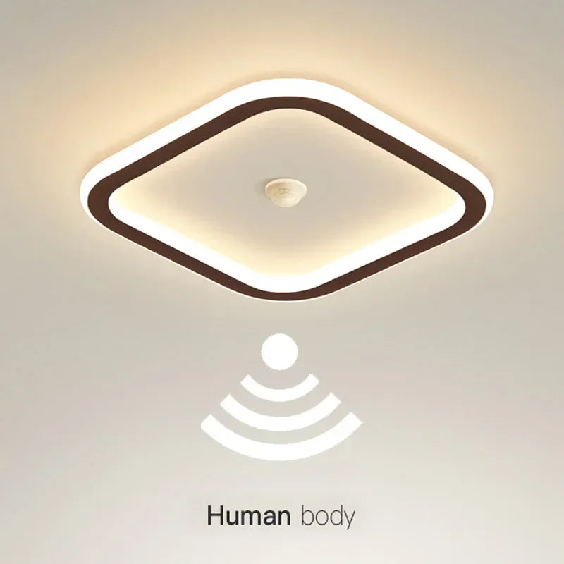 Smart LED Ceiling Lamp with Human Sensor