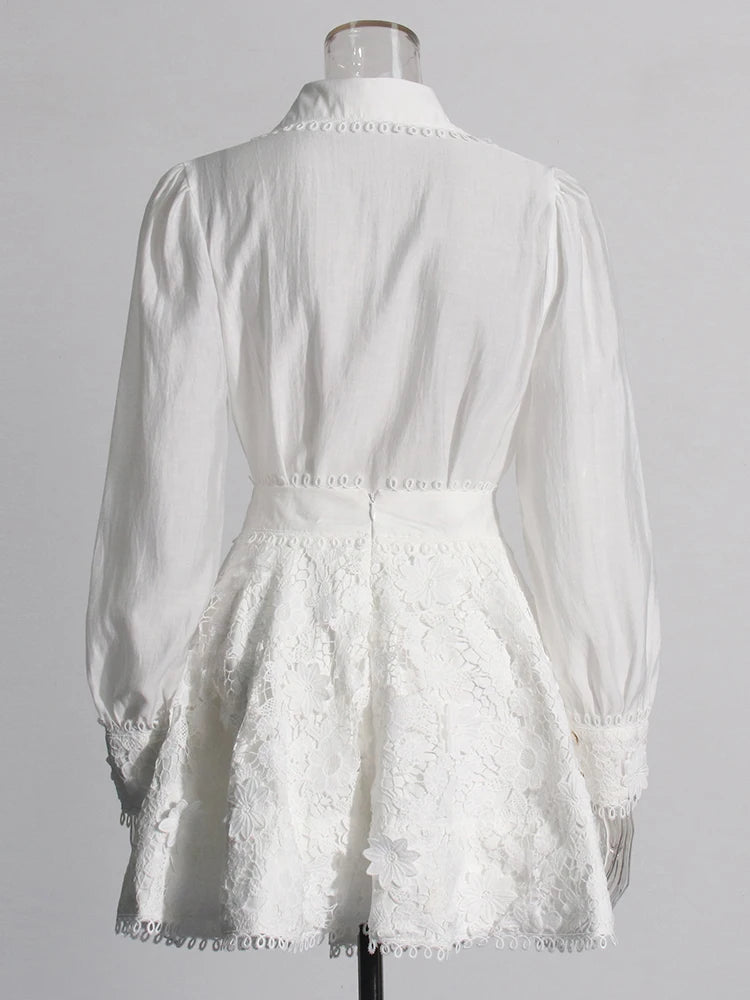 Women’s Embroidered Two-Piece Skirt Set
